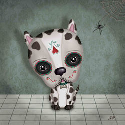 Trilogía-El-día-de-los-muertos,-Perro