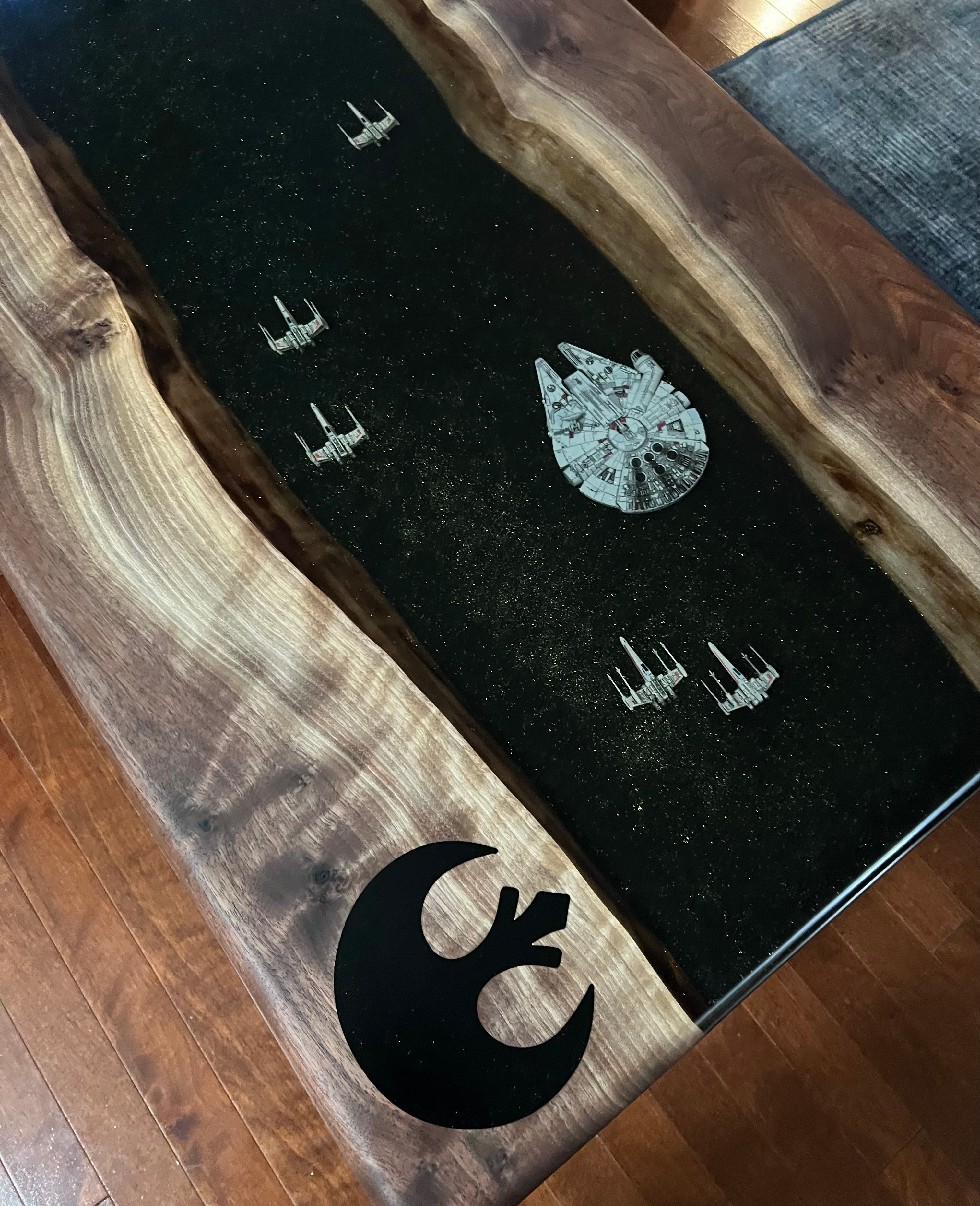 Rebel & Empire Inlay Coffee Table