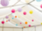 Lanterne in una tenda