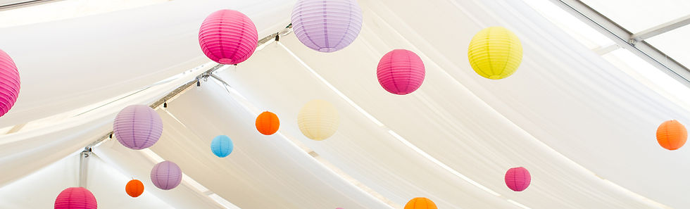 Lanterns in a Tent