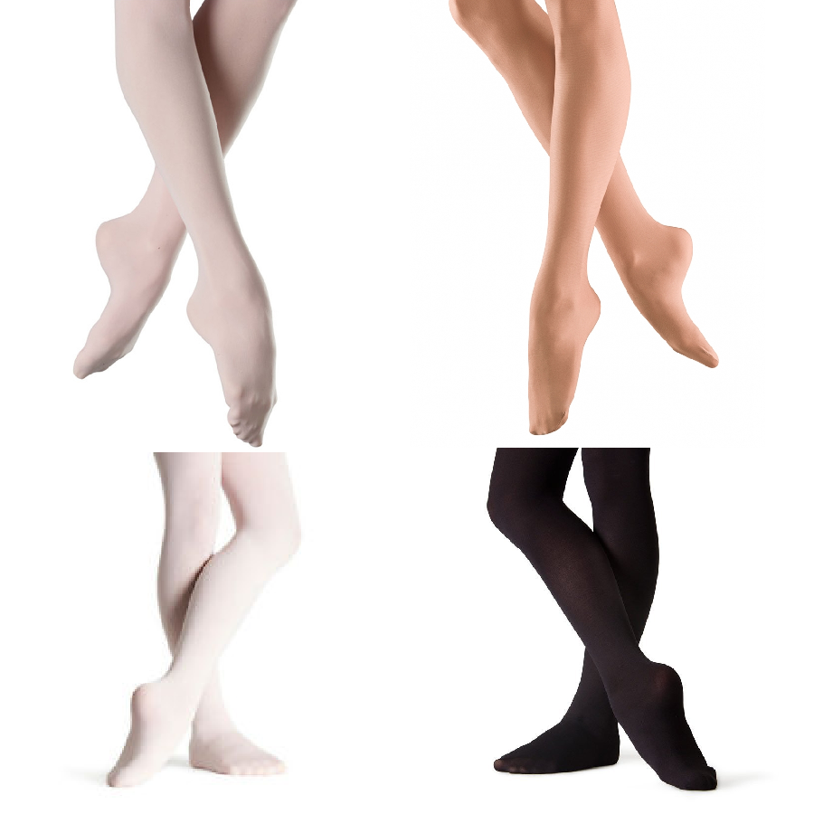 bloch footed tights