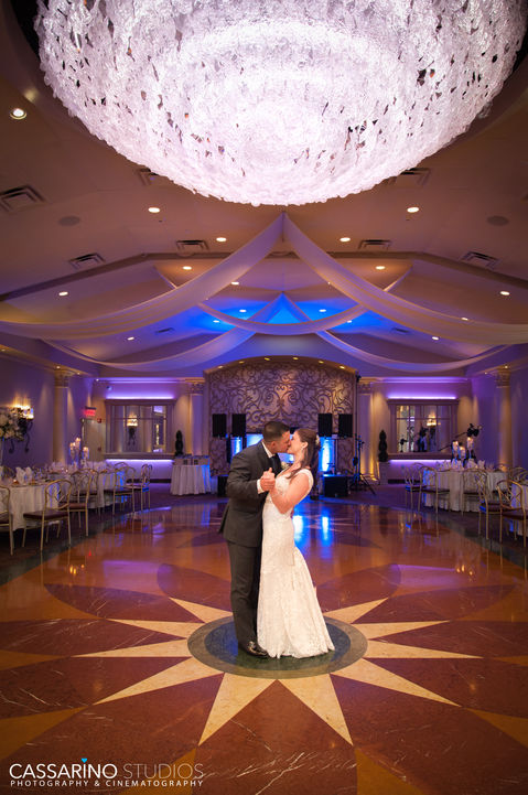 Plaza Room - Wedding bride and groom 