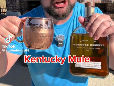 Kentucky Bourbon Mule Cocktail