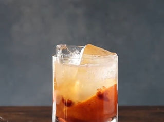Bloody Blood Orange Old Fashioned