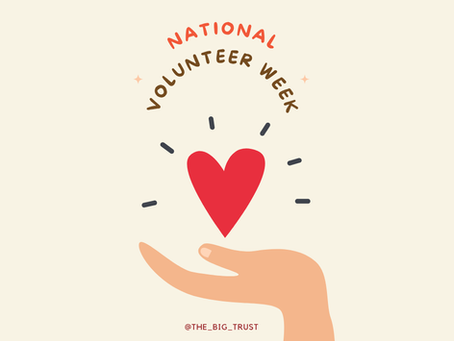 Tuesday Thank you's - Volunteer week