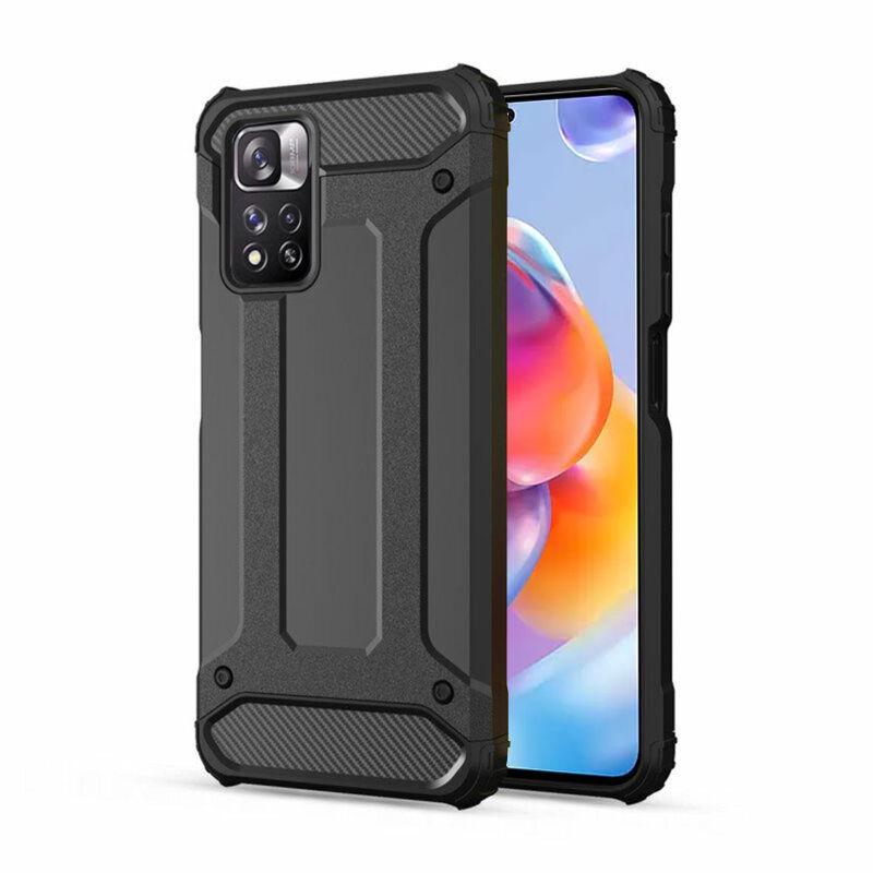 Techsuit Hybrid Armor - Xiaomi Redmi Note 11 Pro+ 5G - Black
