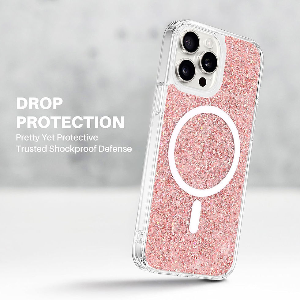 Μικρογραφία: Sparkly Glitter MagSafe - iPhone 14 - Magenta