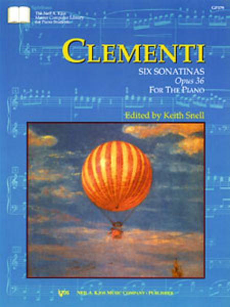 Clementi Six Sonatinas 0p 36 For The Piano
