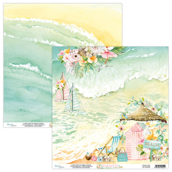 Mintay Papers - 12 x 12 Single Paper - Paradise 03