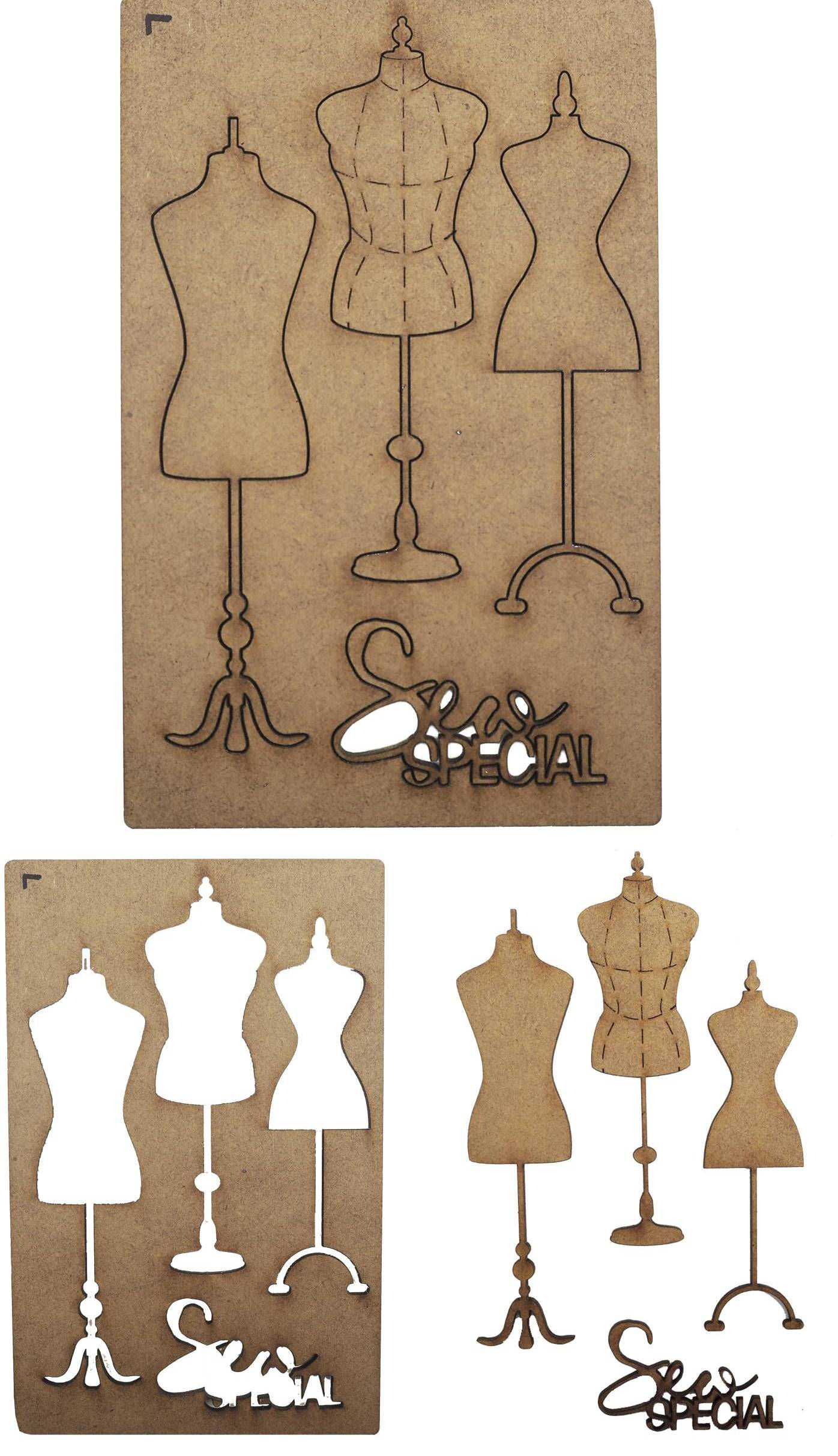 Creative Expressions - Mannequin MDF