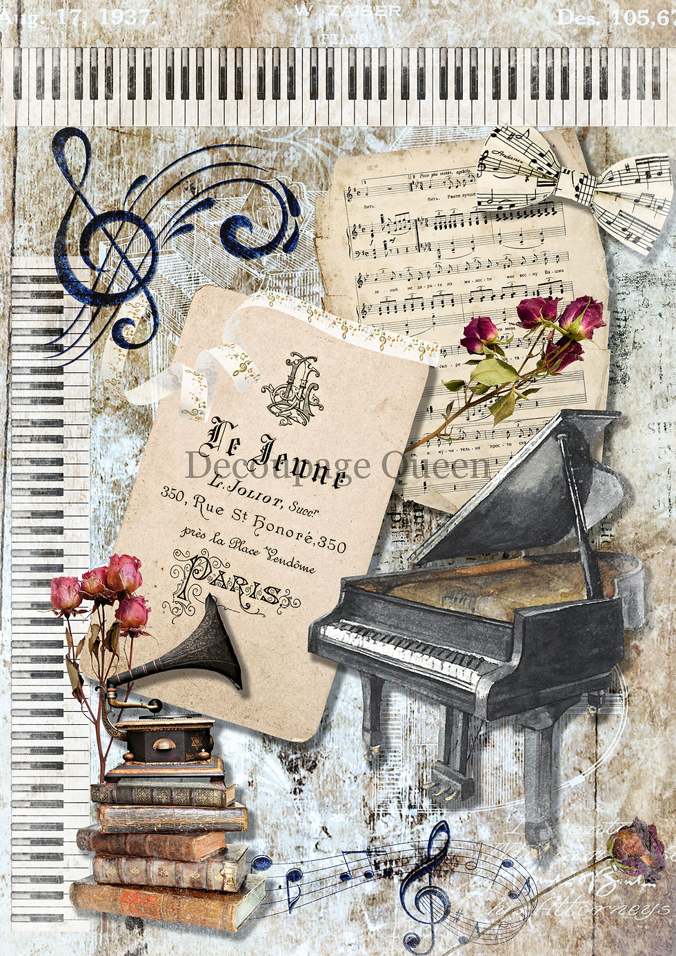 Decoupage Queen A4 - Le Jeune