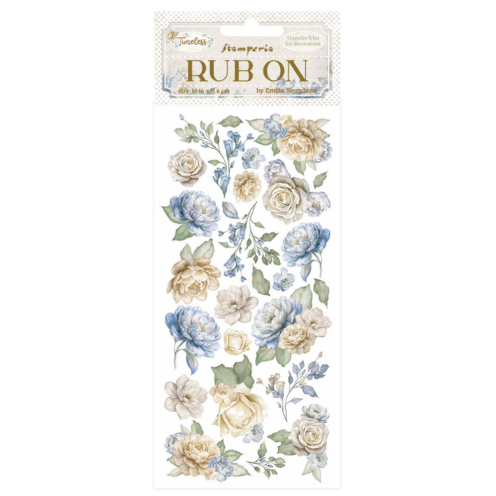 Stamperia Rub-on Transfers - Timeless - Flowers