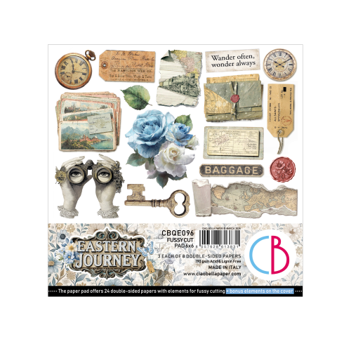 Ciao Bella - Eastern Journey 6x6 Fussy cut pad