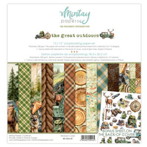 Mintay Papers - 12 x 12 Paper Set -The Great Outdoors