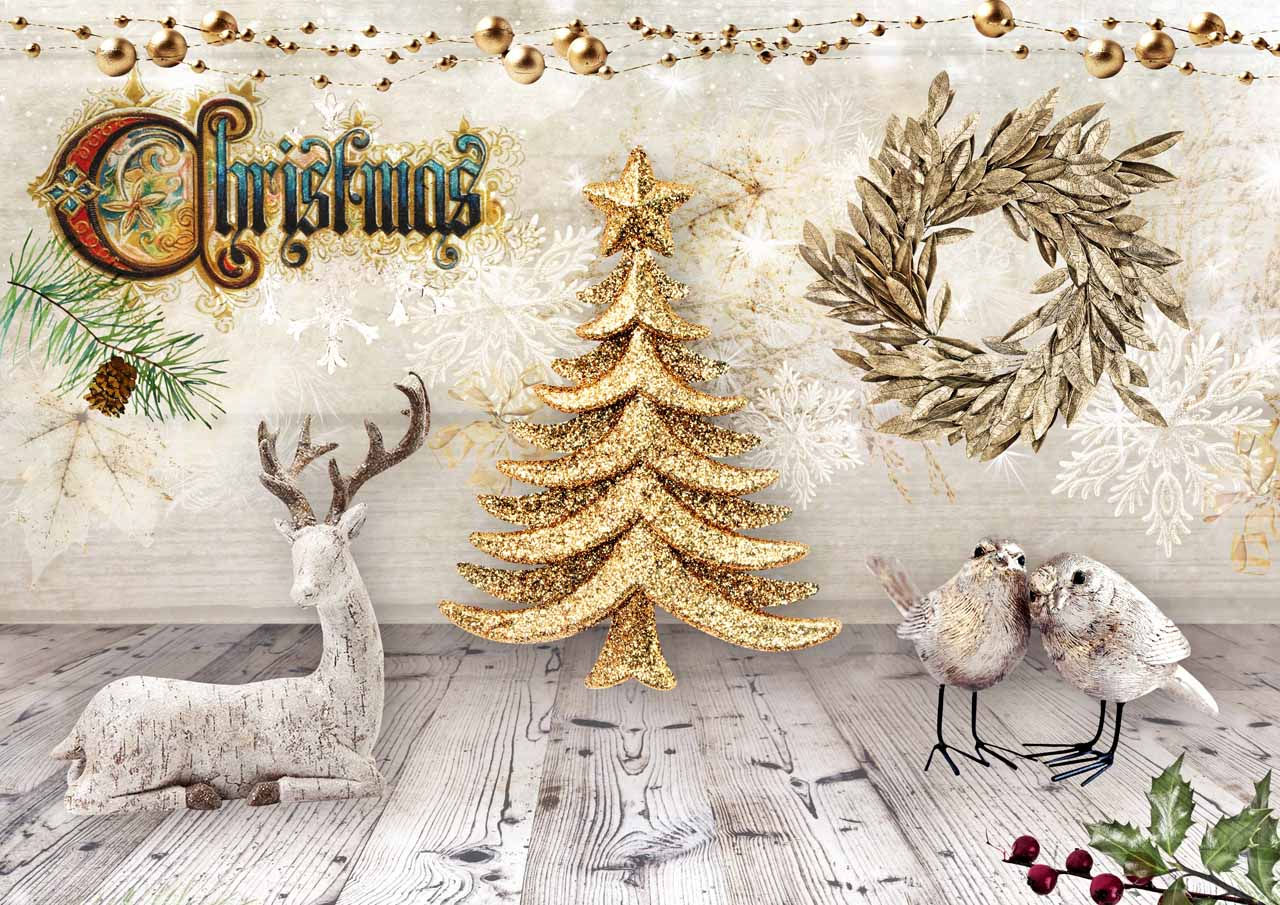 Decoupage Queen - Christmas in the Cabin