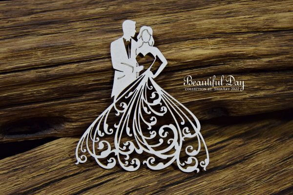 SnipArt Beautiful Day – Bride and Groom 2 – Openwork