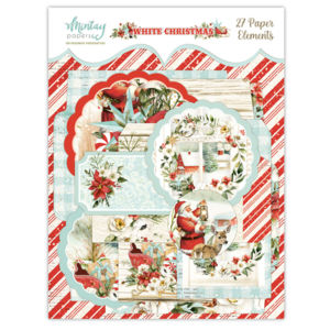 Mintay Papers - White Christmas Paper Elements Pack