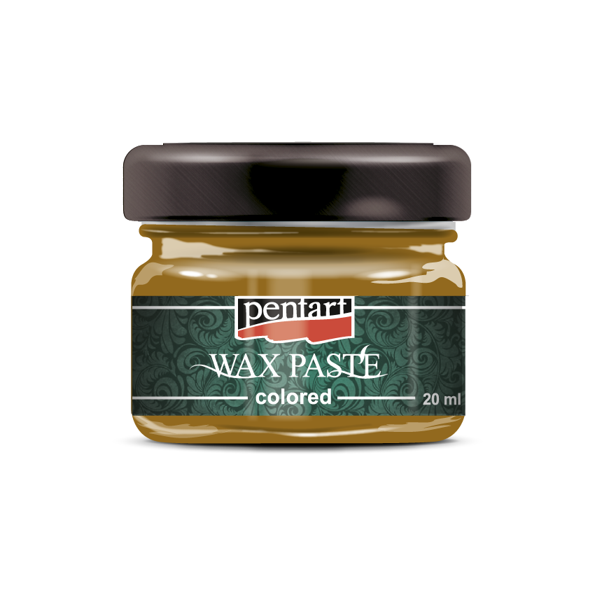Pentart Coloured Wax Paste 20ml - Yellow
