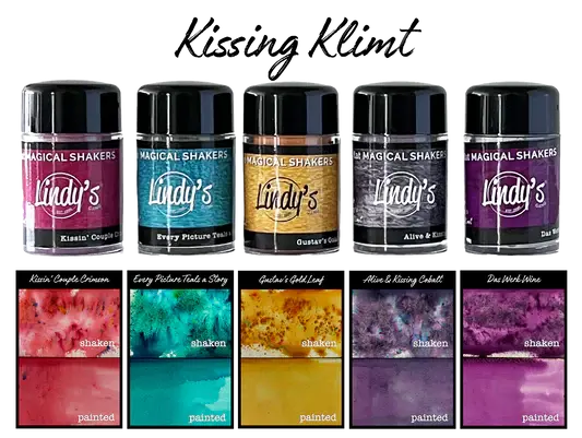 Lindy's Stamp Gang - Kissing Klimt - Nuneka and Frau Pony