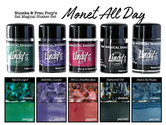 Lindy's Stamp Gang - Monet All Day - Nuneka and Frau Pony