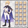 【立ち絵素材】03_騎士_男性【表情全18種】