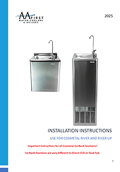 Cosmetal River Installation Instructions