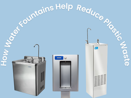 How a Water Fountain Can Help Your Business Reduce Plastic Waste