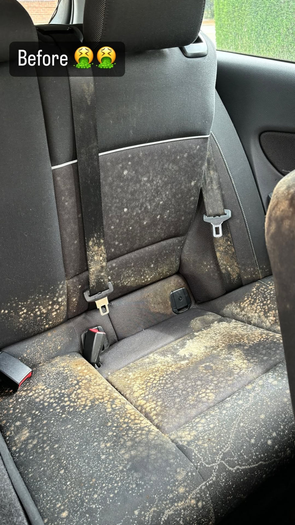 Rear Seat Before