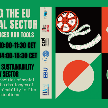 Greening The Eu Audiovisual Sector : Sharing Resources And Tools - March and May 2023