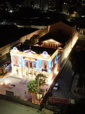Teatro Alberto Maranhão - Vista aérea