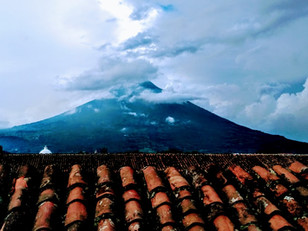 WHEN YOU ARE WATCHING A SMOLDERING VOLCANO
FROM YOUR OFFICE WINDOW (EN)