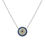 Thumbnail: Evil Eye Necklace Silver