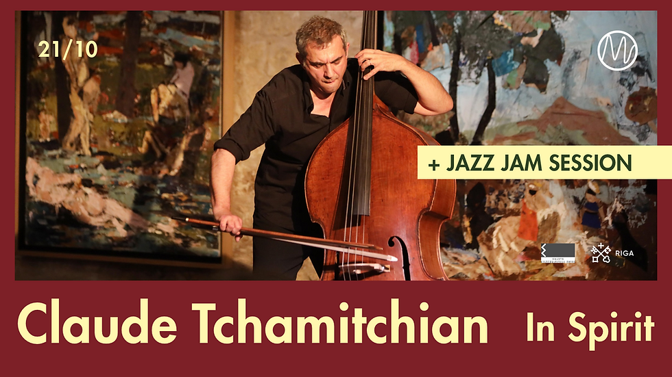 Claude Tchamitchian "In Spirit" solo concert (FR)