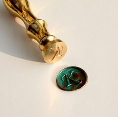 Wax seal stamp carving
