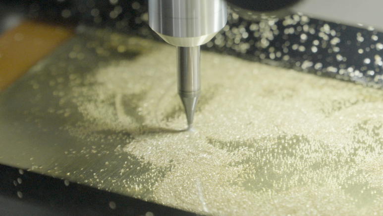 Brass plate cutting