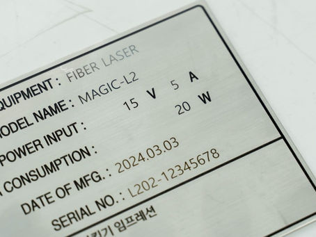 Revolutionizing Industrial Nameplate Creation with the MAGIC™-L2 Laser Marker