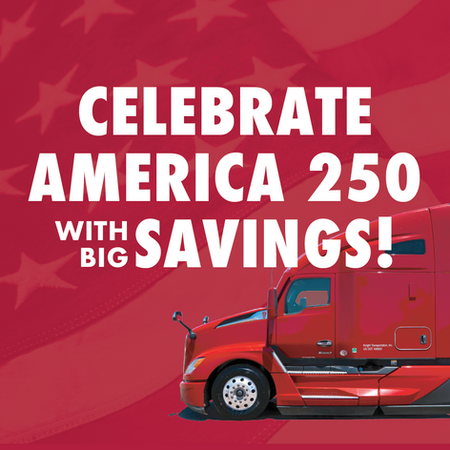 Celebrate America’s 250th Anniversary with Big Savings!
