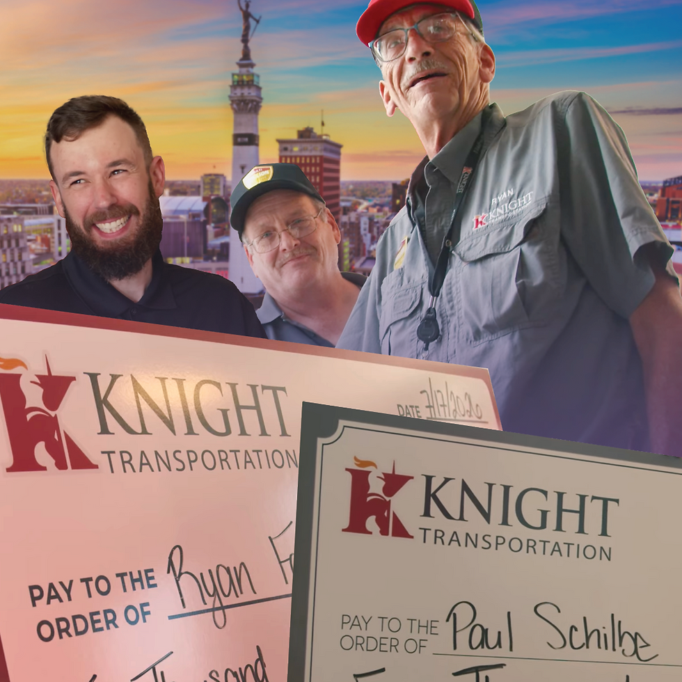 Indy Celebrates 2 Million Miler, Paul, & 3 Million Miler, Ryan!
