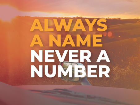 Never A Number: Every Driver Has a Name