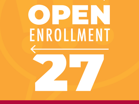 Open Enrollment Is Coming Soon: What's New for 2027
