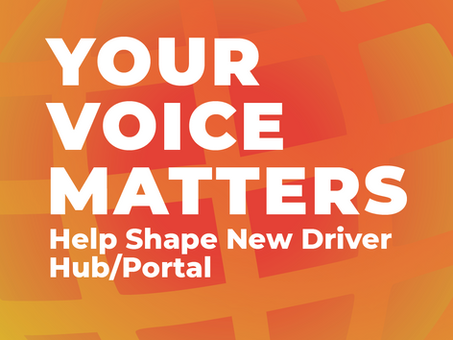 Your Voice Matters: Help Shape New Driver Hub/Portal