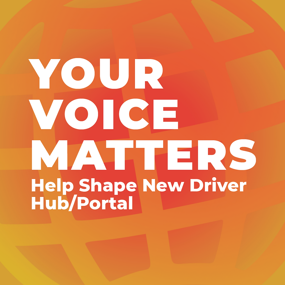 Your Voice Matters: Help Shape New Driver Hub/Portal