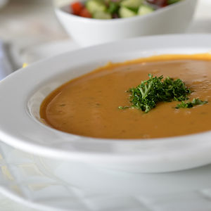 mediterranean red lentil soup