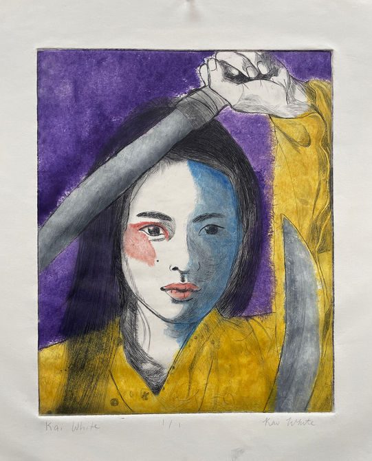 Kai White Drypoint and Monotype.JPG