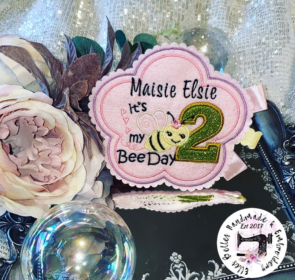 Thumbnail: Birthday Badge - shark Custom Made To Order