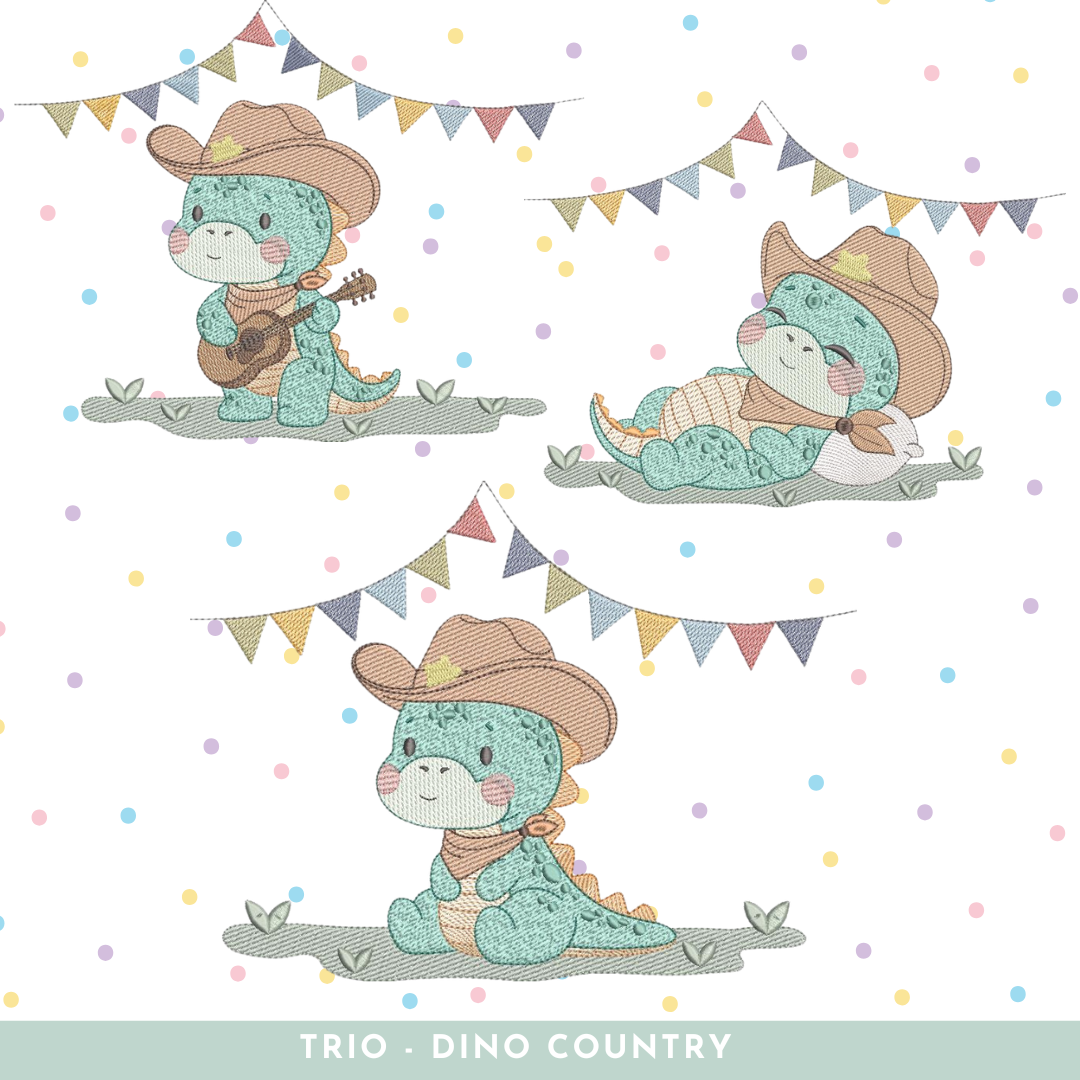 TRIO - DINO COUNTRY