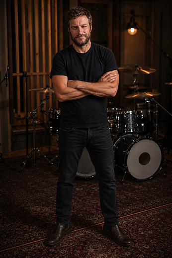 Rob studio standing