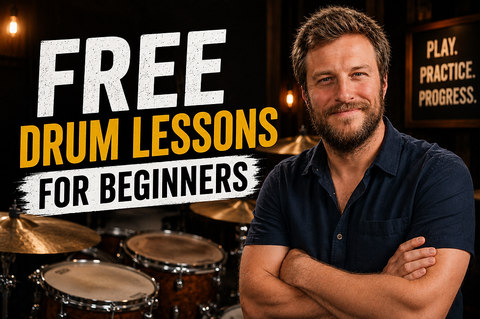 Free Drum Lessons for Beginners