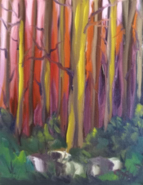 Burning Forest