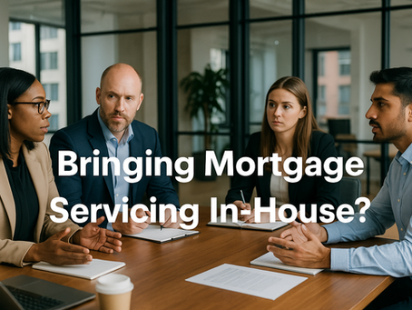 Bringing Mortgage Servicing In-House: When It Makes Sense and How BlackWolf Advisory Can Help